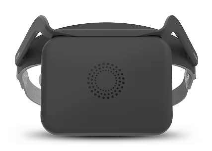 neuroVIZR light and sound neurotechnology device in eclipse grey
